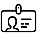 identification icon